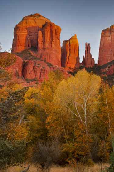 Autumn at Cathedral Rock, Arizona (near Sedona)