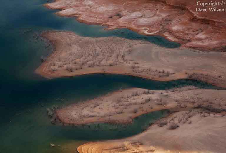 Part of Padre Bay on the Utah side of Lake Powell