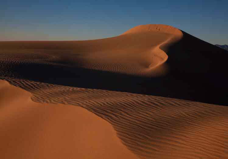 Imperial Sand Dunes (a.k.a., Glamis Dunes or Algodones Dunes) in the southern California desert