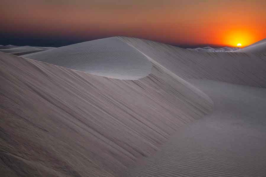 Imperial Sand Dunes (a.k.a., Glamis Dunes or Algodones Dunes) in the southern California desert