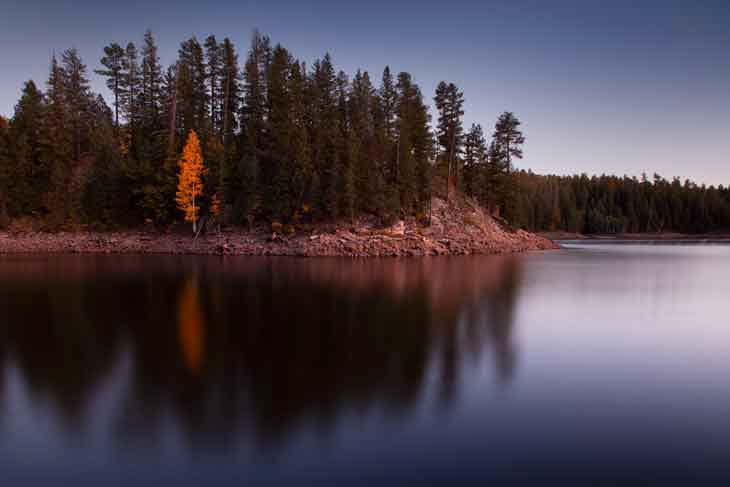 Knoll Lake on the Mogollon Rim, Arizona