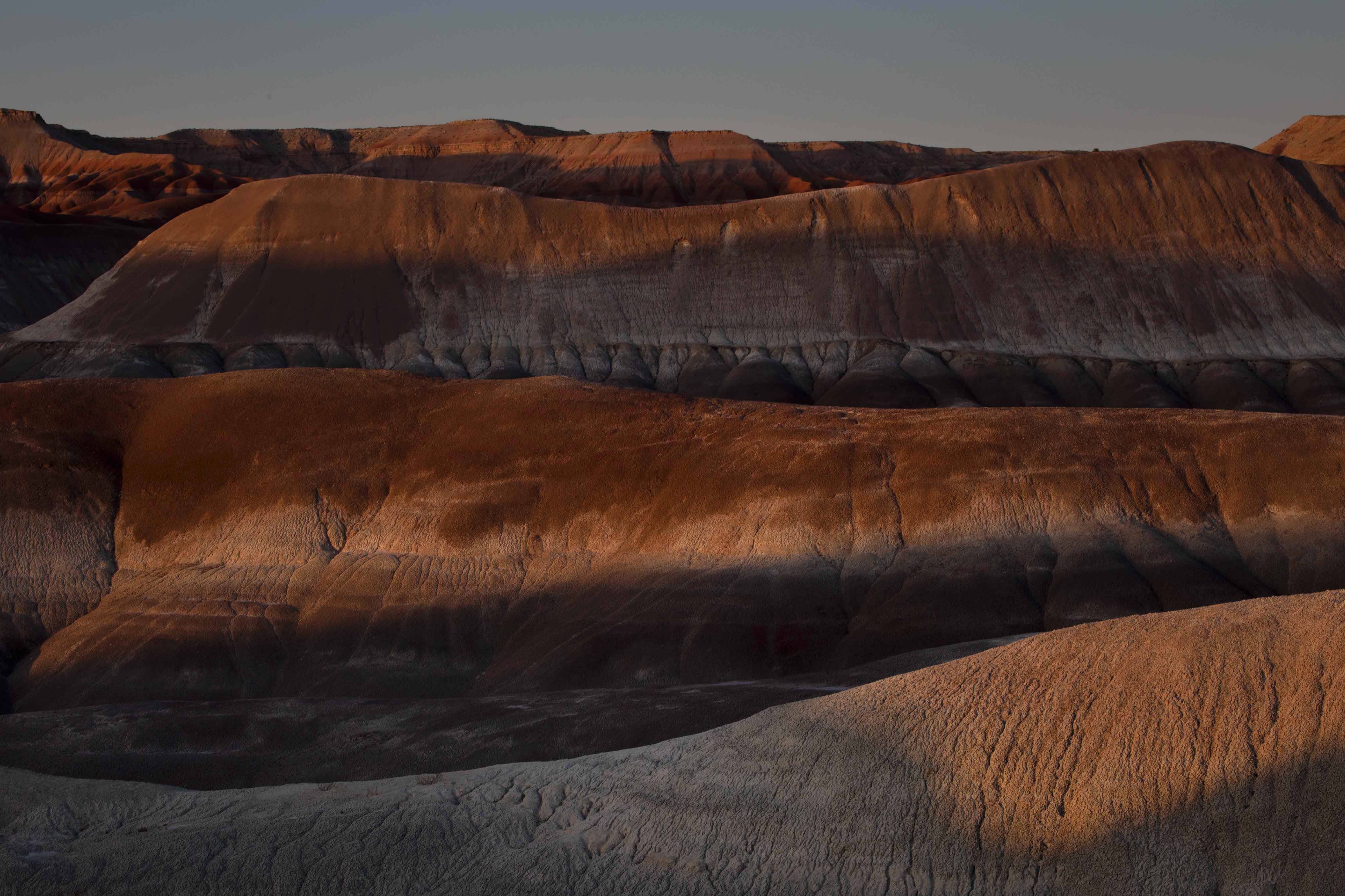 The Little Painted Desert in northern Arizona