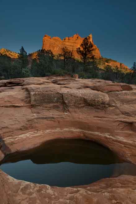 One of the Seven Sacred Pools on the Coconino National Forest, Arizona