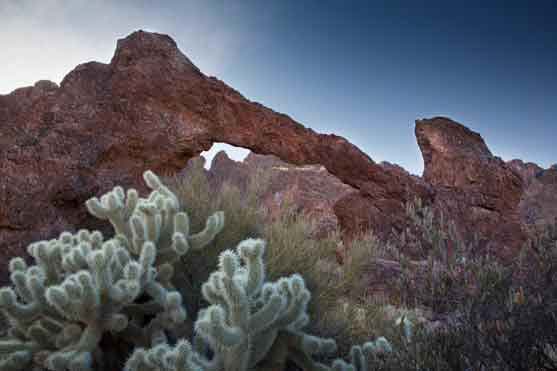 Elephant Arch in the Superstition Mts., Arizona
