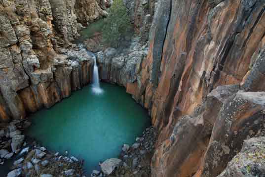 "Lower" Sycamore Falls in northern Arizona.